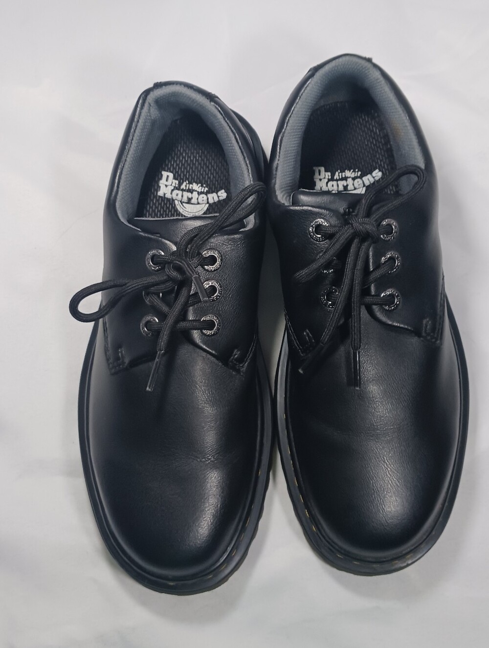 Dr. Martens Comfy Oxfords Black Leather M7 / W8 - Picture 13 of 16